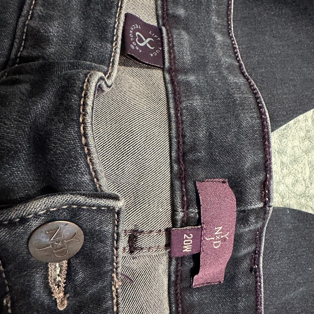 NYDJ Dark Blue Skinny Jeans - Picture 4 of 5